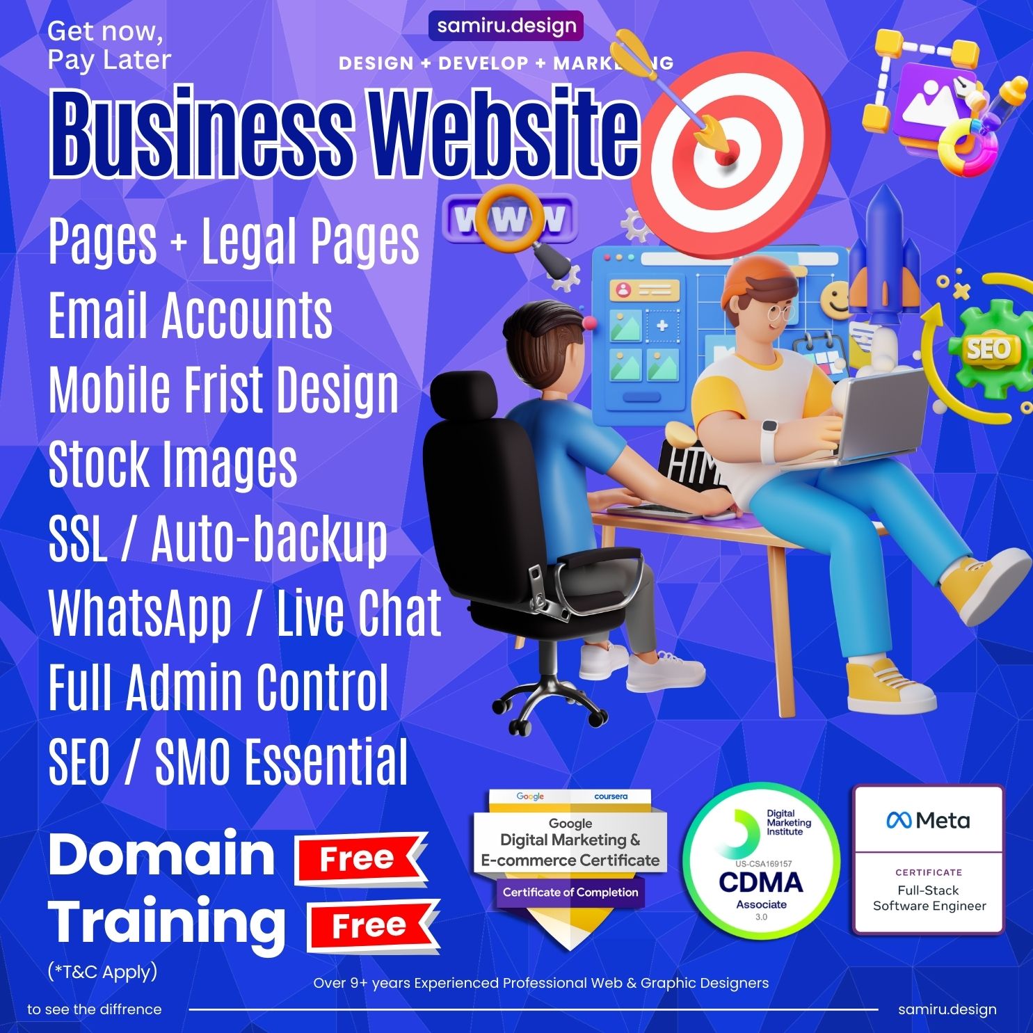 Startup Business Website Design