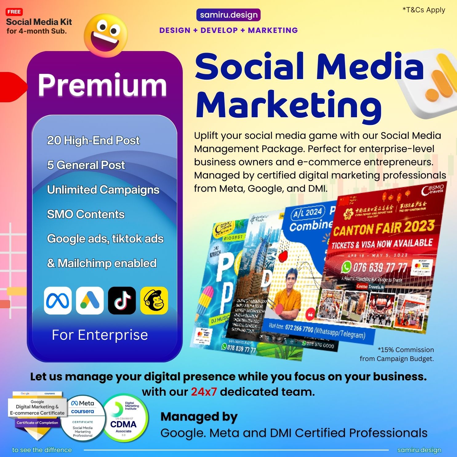 Social Media Management for Enterprise level business
